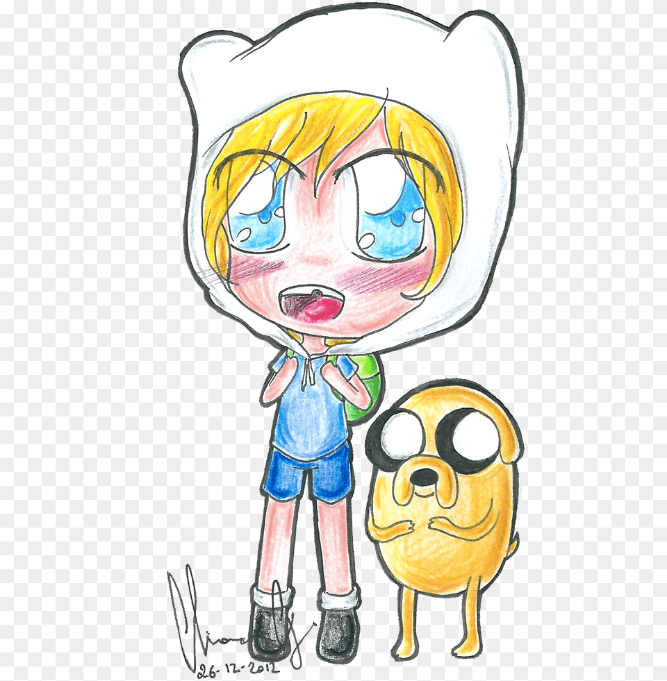 Chibi Finn And Jake Cartoon, Book, Comics, Publication, Art Free Png