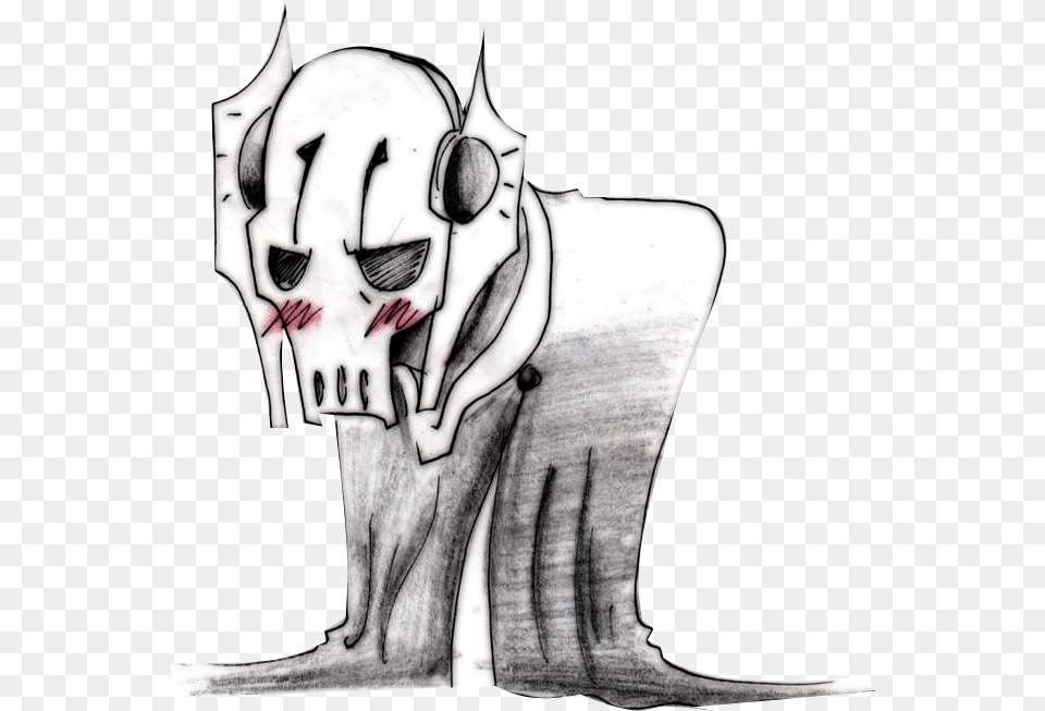 Chibi General Grievous By Theredspy Star Wars General Grievous Chibi, Art, Modern Art, Drawing, Person Png