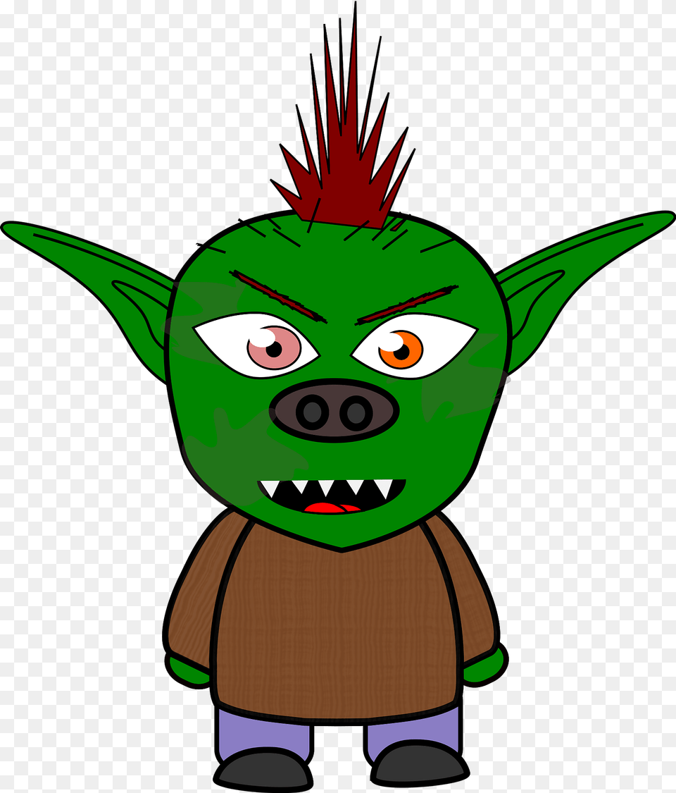 Chibi Goblin Clipart, Baby, Person, Face, Head Free Png Download