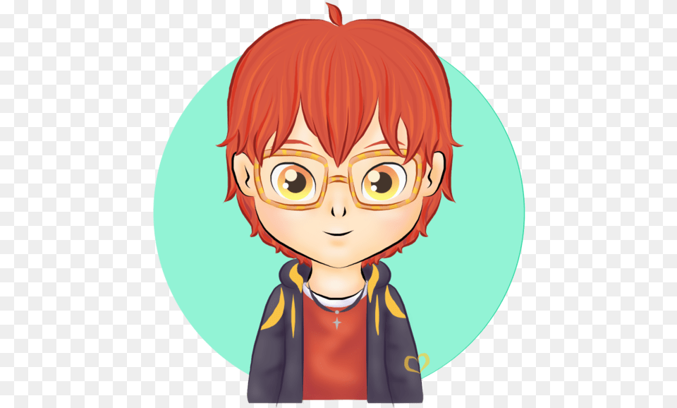 Chibi Half Body Cartoon, Book, Comics, Photography, Publication Png