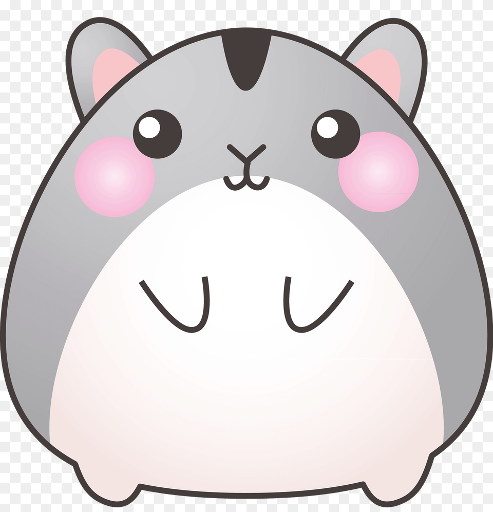 Chibi Hamster Clipart, Disk, Animal, Mammal Free Png