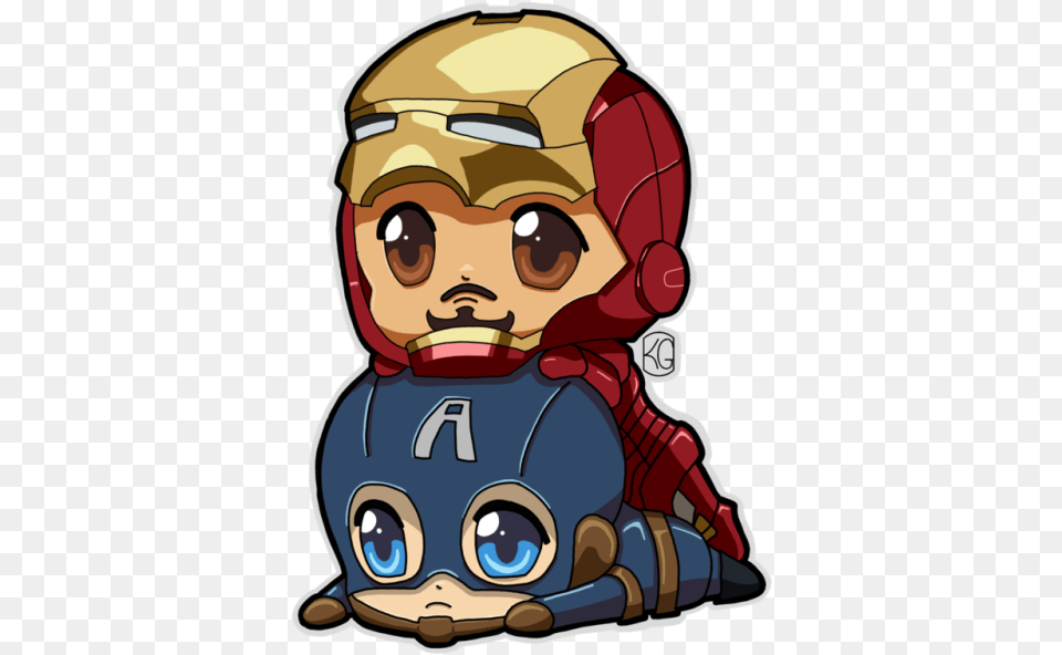 Chibi Iron Man Chibi Iron Man Cute, Book, Comics, Publication, Baby Free Png