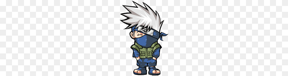 Chibi Kakashi Counter Strike Source Sprays, Book, Comics, Publication, Baby Png Image