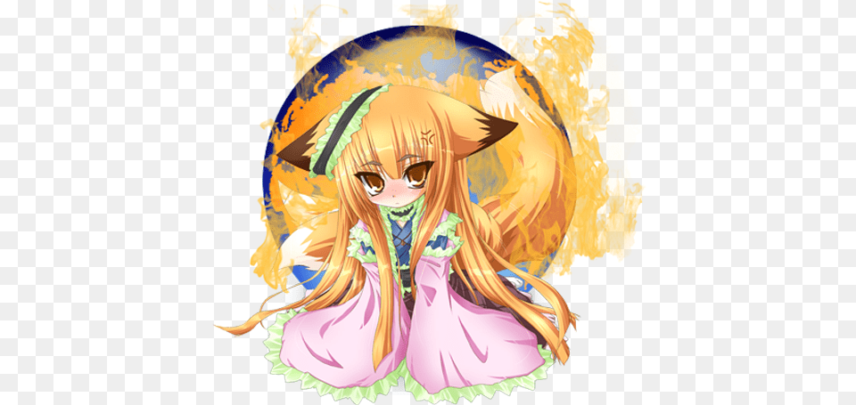 Chibi Kitsune Anime, Book, Comics, Publication, Adult Free Png Download