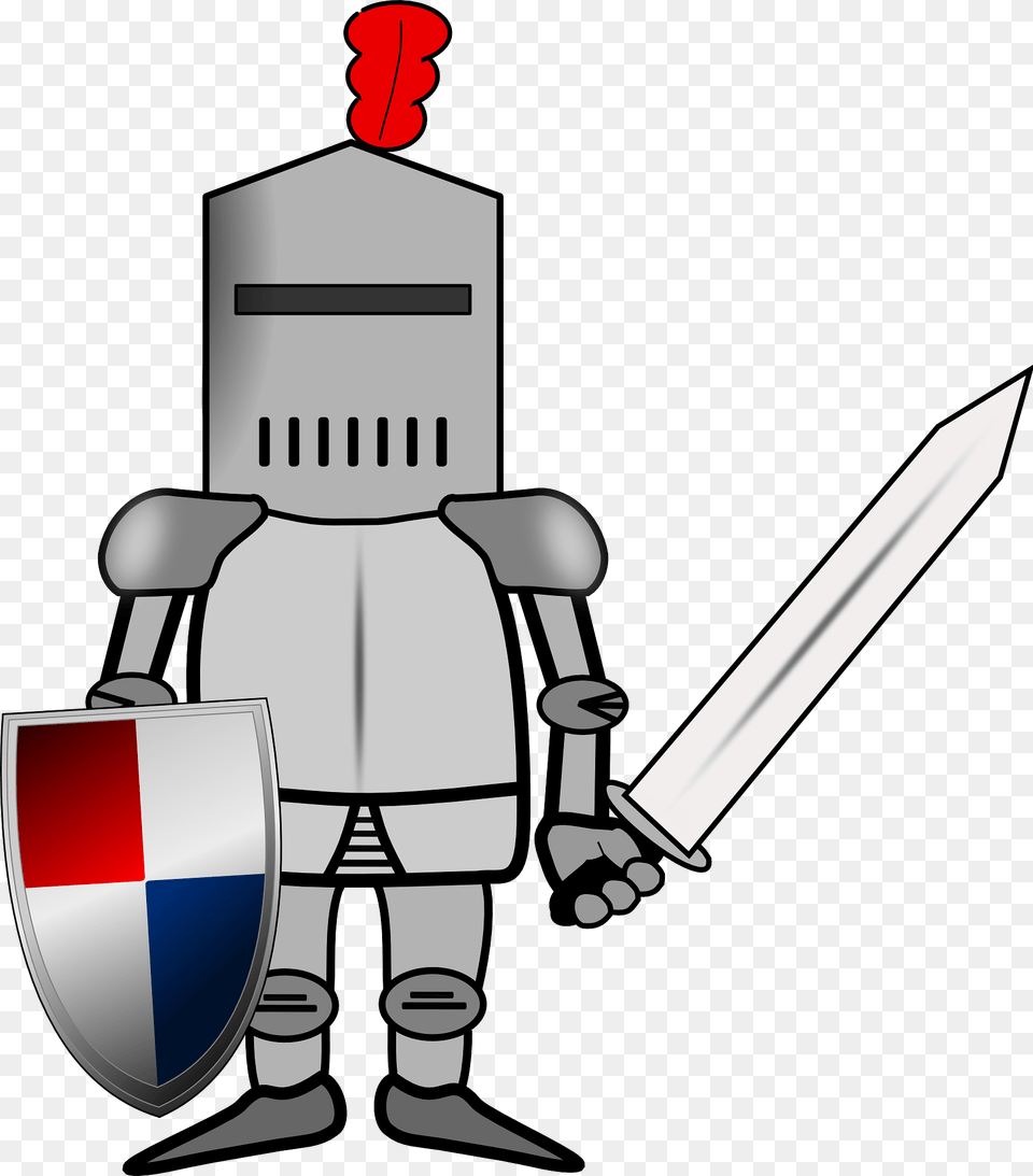 Chibi Knight Clipart, Person, Armor, Sword, Weapon Free Transparent Png