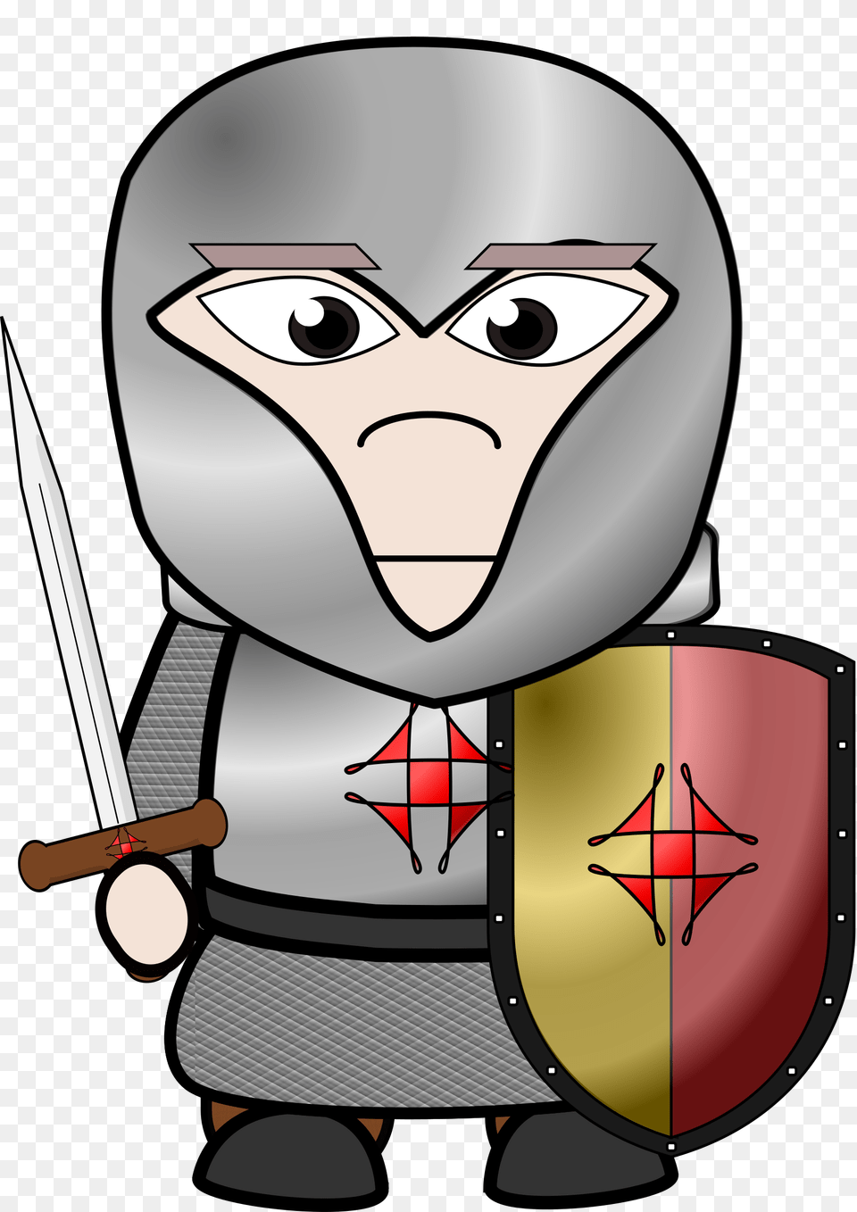 Chibi Knight Icons, Person, Sword, Weapon, Face Png