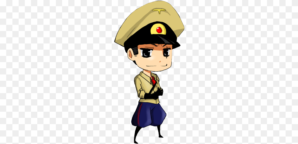 Chibi Le Doctor By Brani Chan Chibi Richtofen, Baby, Person, Captain, Face Free Transparent Png