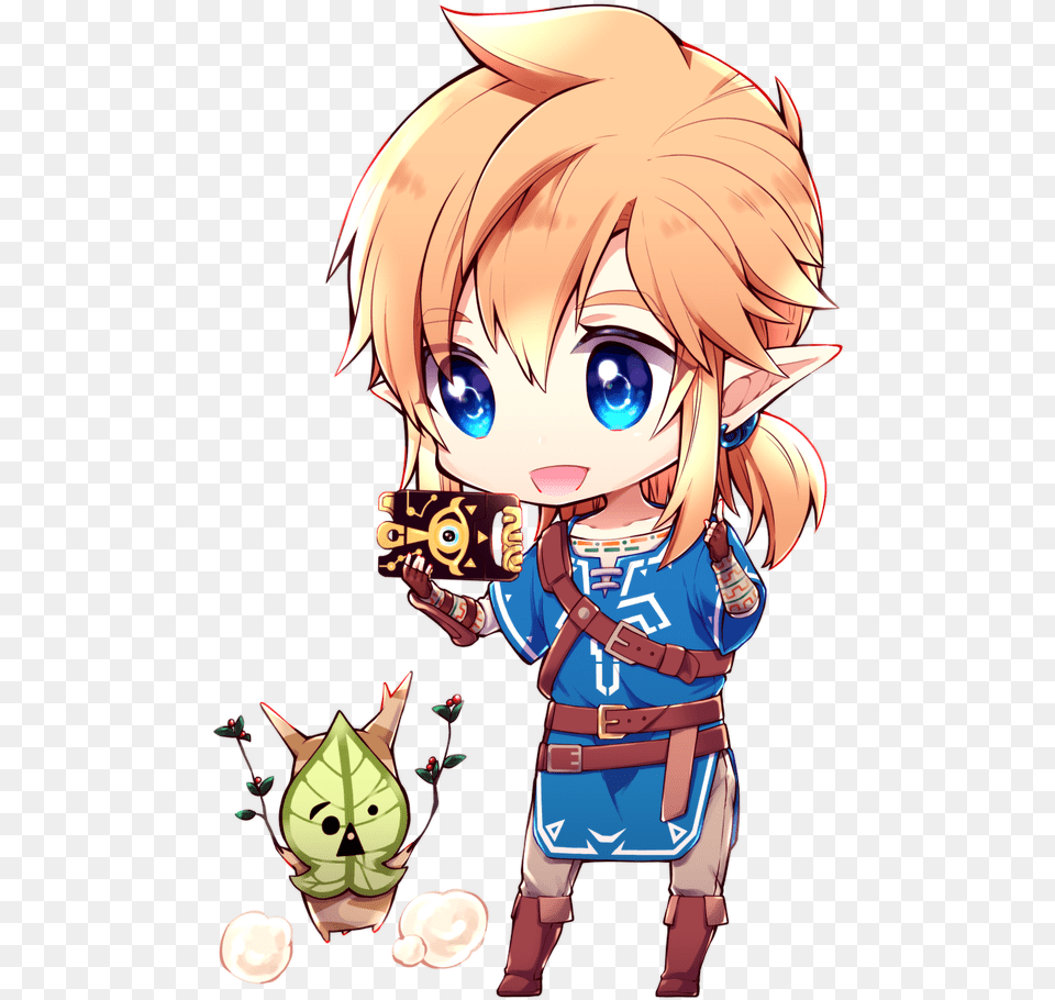 Chibi Link Botw, Book, Comics, Publication, Baby Free Png