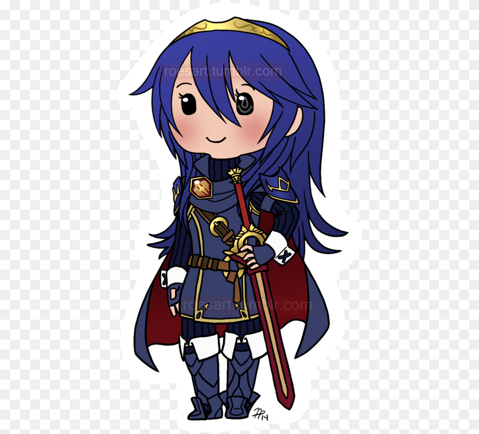 Chibi Lucina Download Cartoon, Book, Comics, Publication, Baby Free Png