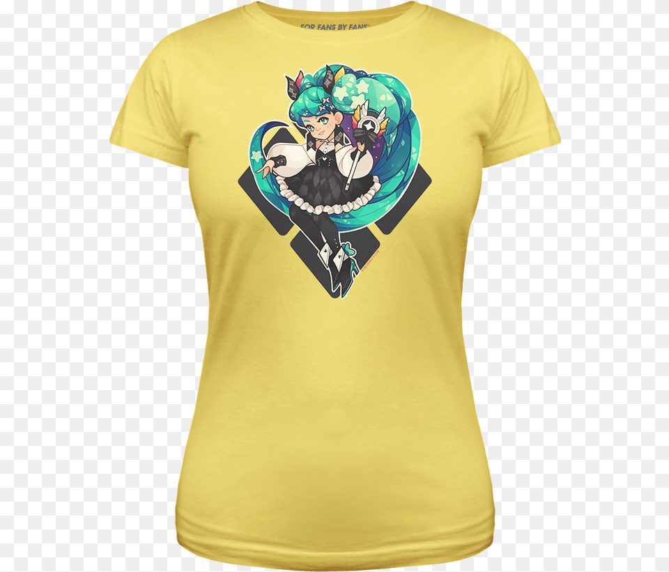 Chibi Magic Miku Wonder Woman, Clothing, T-shirt, Shirt, Face Free Png Download