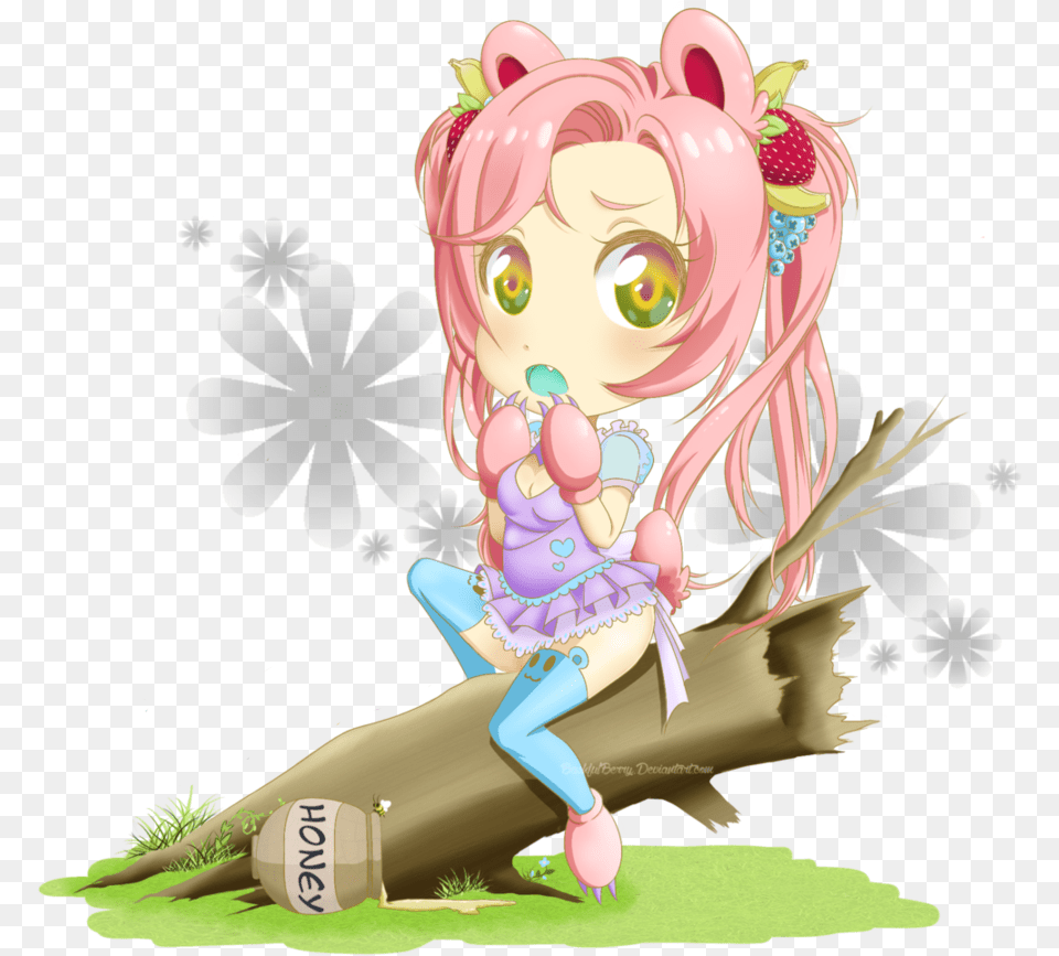 Chibi Magical Girl Cartoon, Book, Comics, Publication, Baby Free Png