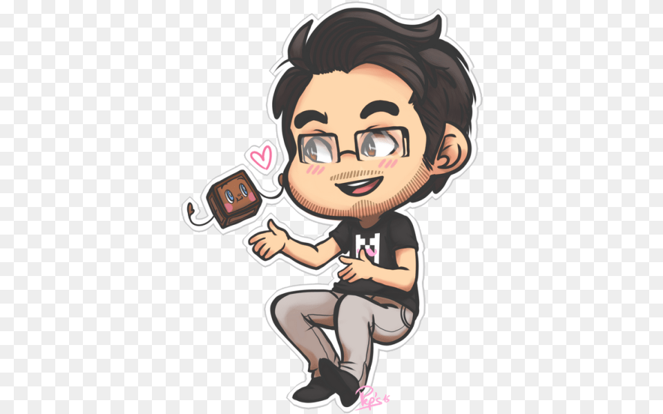 Chibi Markiplier Fan Art, Baby, Person, Photography, Head Png Image