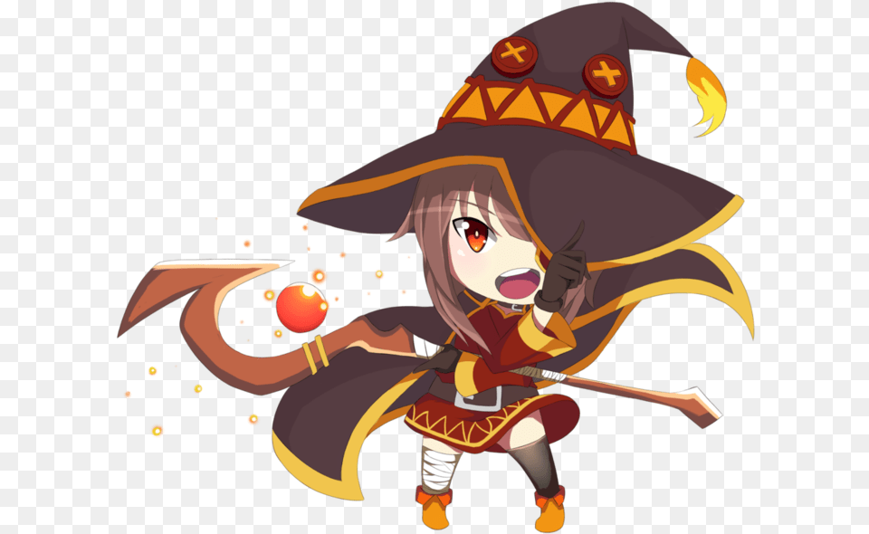 Chibi Megumin Kono Subarashii Sekai Ni Shukufuku Wo Arcylic Keyring, Baby, Person, Face, Head Free Transparent Png