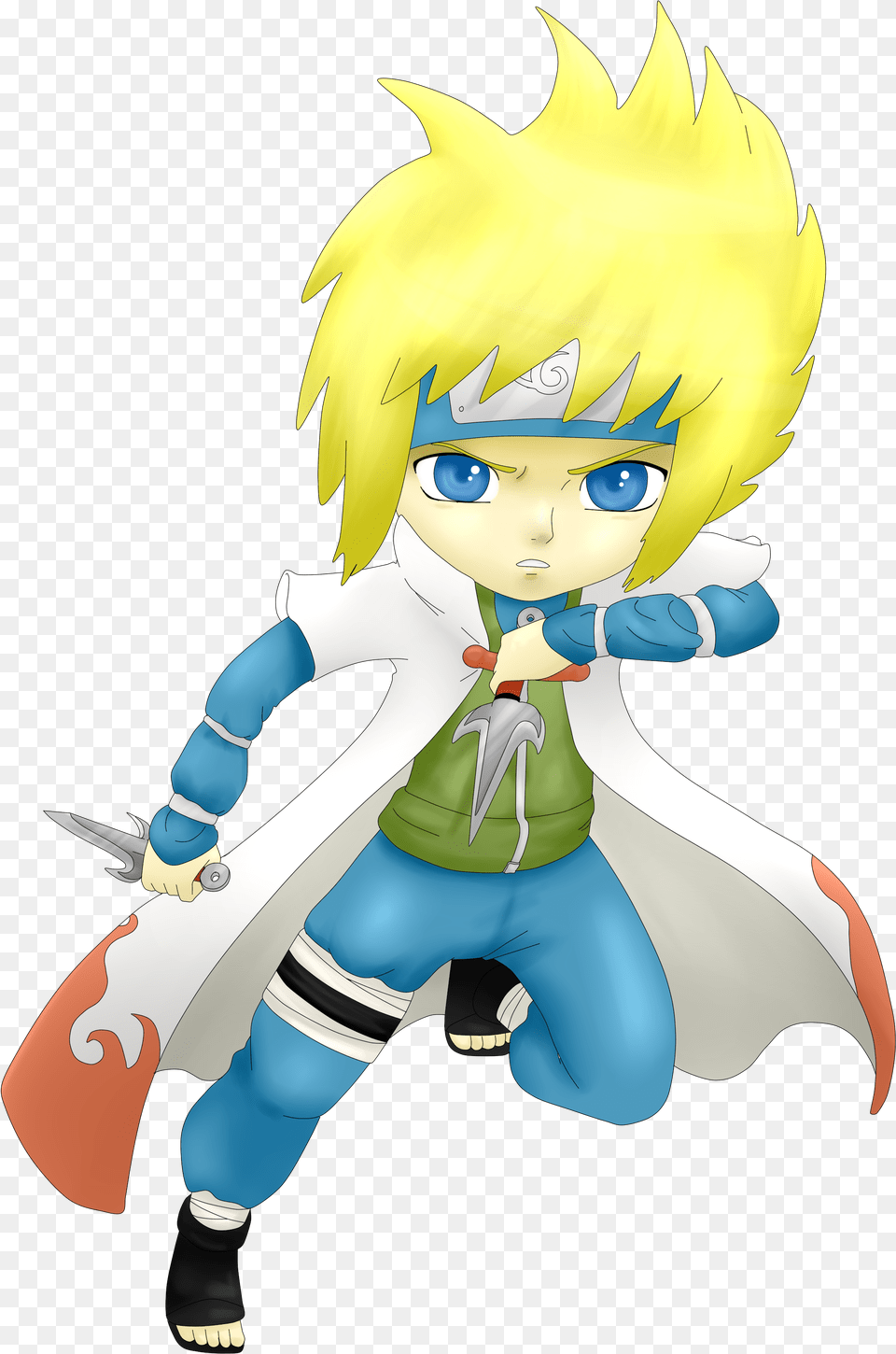 Chibi Minato Kamikaze Minato Cute, Book, Comics, Publication, Baby Png