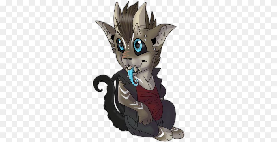 Chibi Monster For Your Pocket Cartoon, Book, Comics, Publication, Baby Free Png