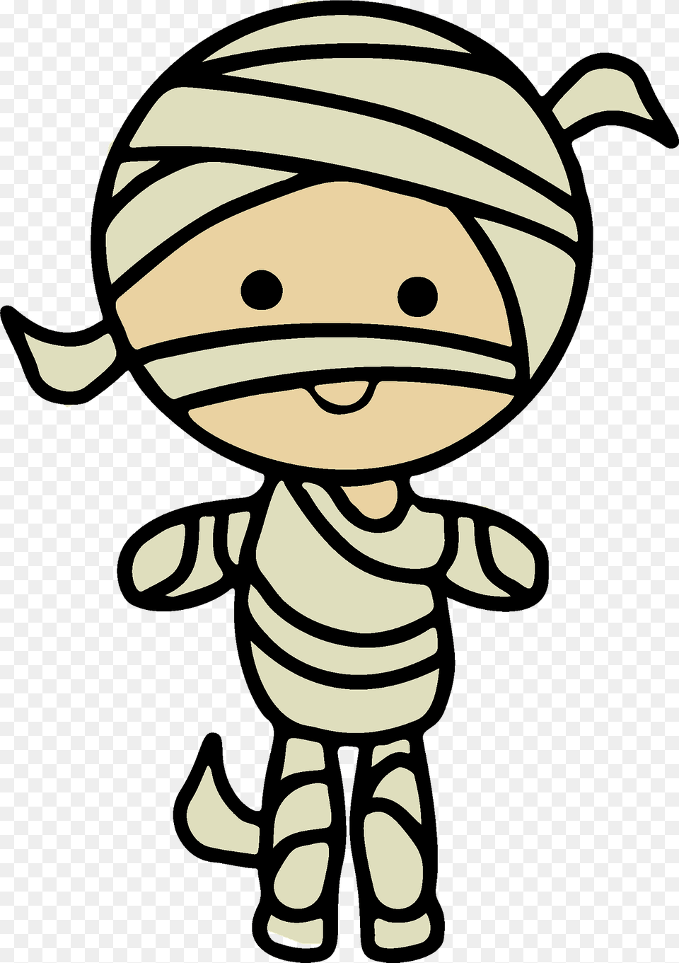 Chibi Mummy Clipart, Baby, Person, Elf, Face Free Png