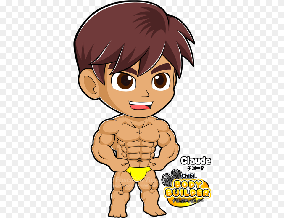 Chibi Muscle, Book, Comics, Publication, Baby Free Png Download