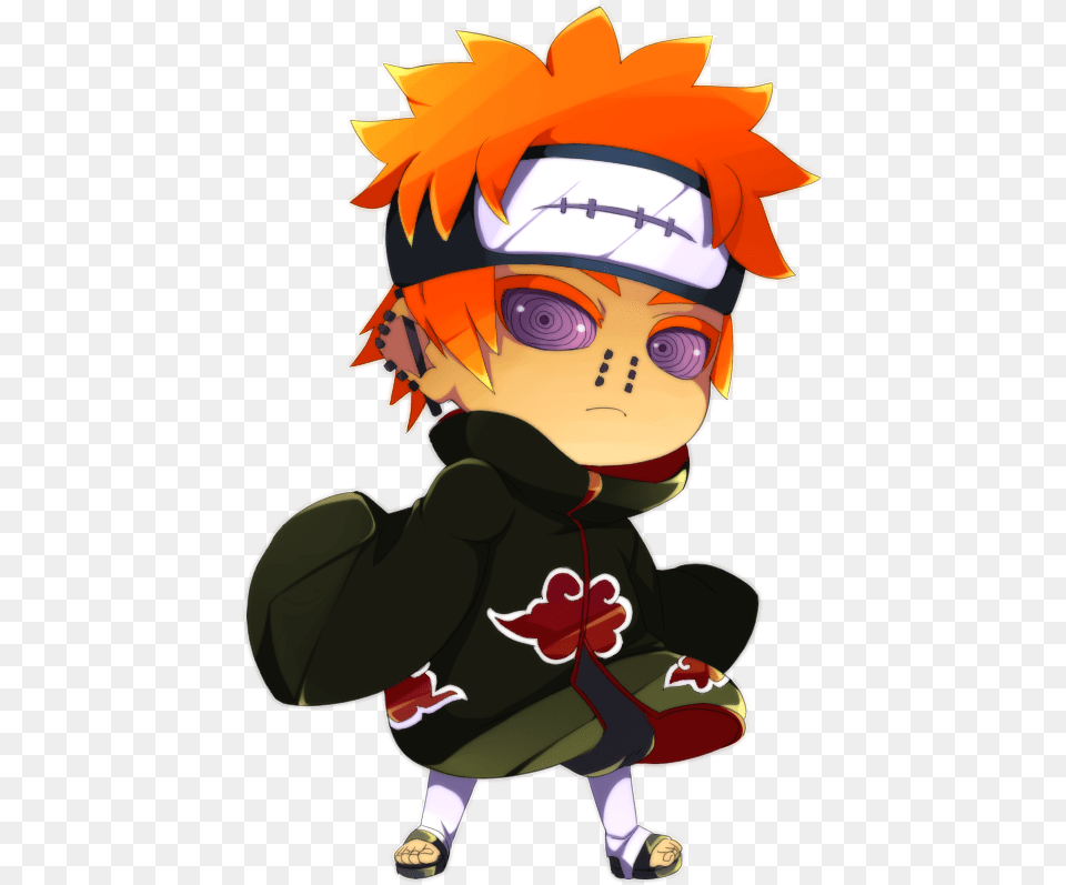 Chibi Naruto Characters, Book, Comics, Publication, Baby Free Png