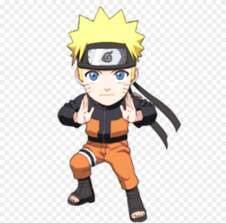 Chibi Naruto Uzumaki Rasengan Naruto Chibi Transparent, Book, Comics, Publication, Baby Free Png