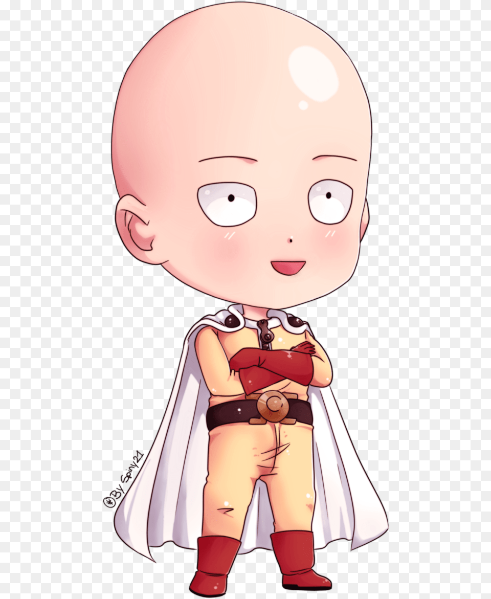Chibi One Punch Man, Book, Comics, Publication, Baby Free Png
