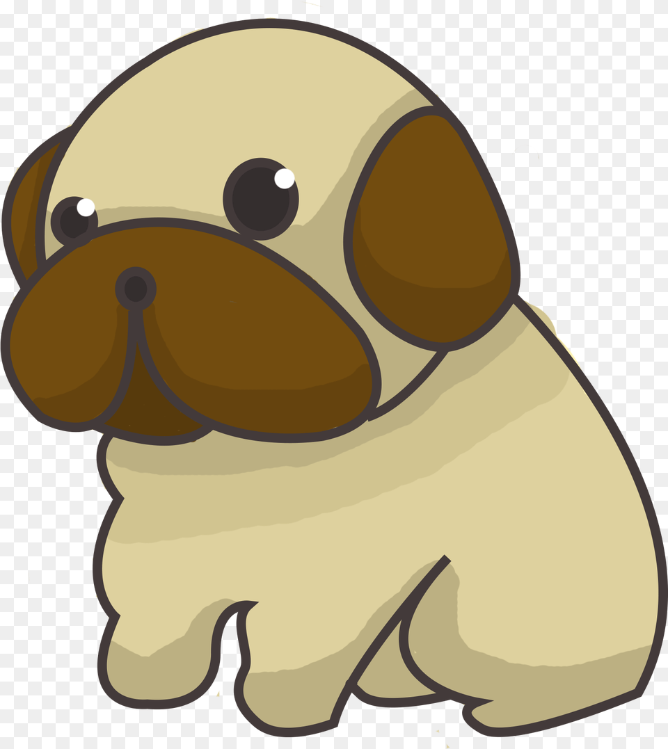 Chibi Pug Chibi Pug, Animal, Canine, Dog, Mammal Png Image