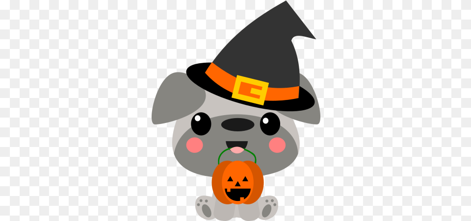 Chibi Puppy Witch Hat Cartoon, Baby, Person Free Png Download