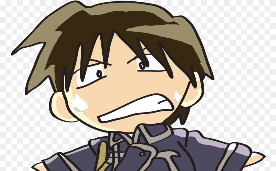 Chibi Roy Mustang By Gustavo917, Book, Comics, Publication, Anime Png Image