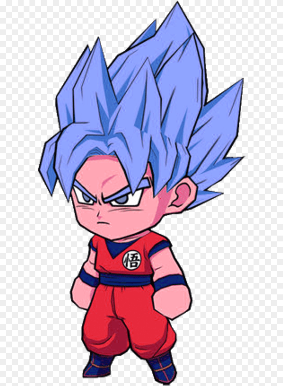 Chibi Ssb Kaioken Goku, Book, Comics, Publication, Baby Png