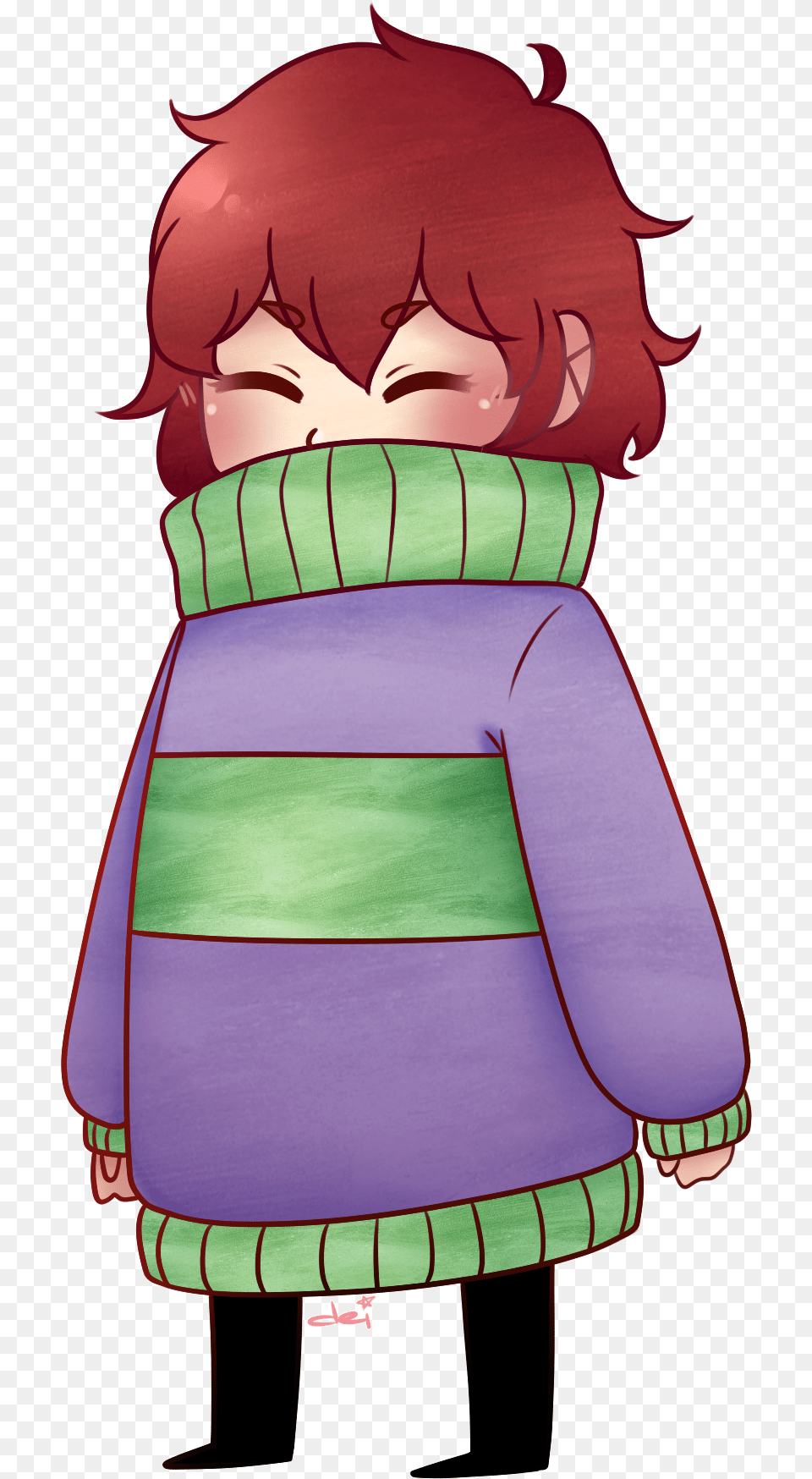 Chibi Sweater Sasori Now Available On My Redbubble Cartoon, Clothing, Dress, Baby, Person Free Transparent Png