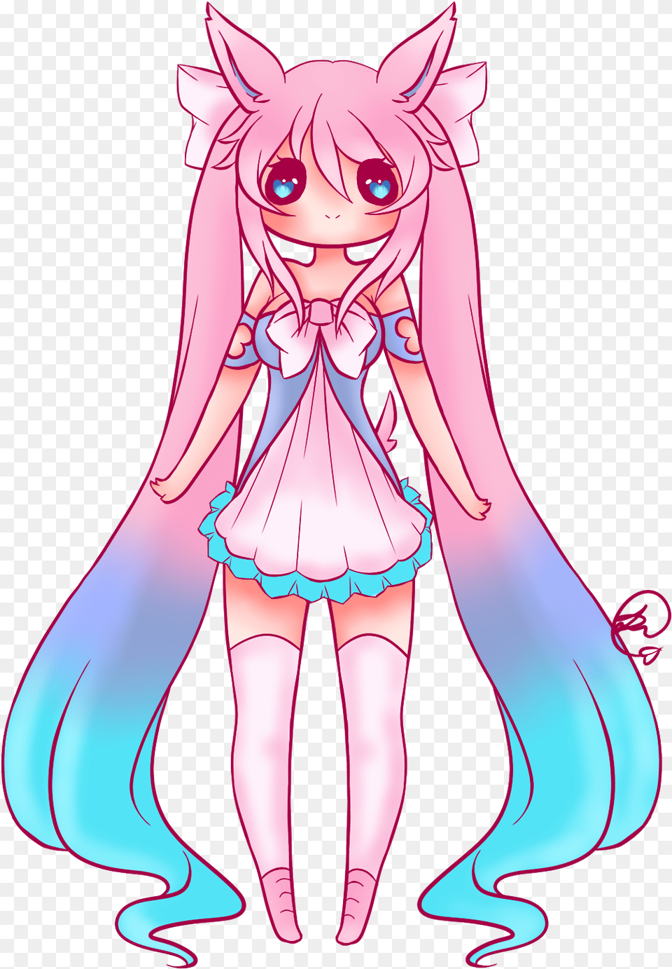 Chibi Sylveon Human Image With No Human Sylveon Chibi, Book, Comics, Publication, Person Png