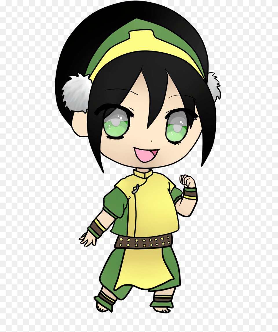 Chibi Toph Beifong By Doodle Dream, Book, Comics, Publication, Baby Png Image