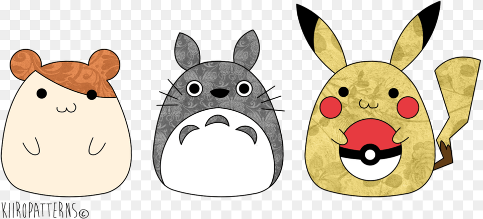 Chibi Totoro Drawing Totoro Chibi Cute, Plush, Toy, Baby, Person Png Image