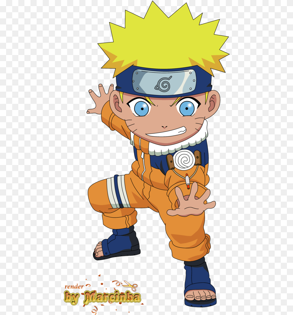 Chibi Uzumaki Naruto By Marcinha20 Naruto Chibi, Book, Comics, Publication, Baby Free Png Download