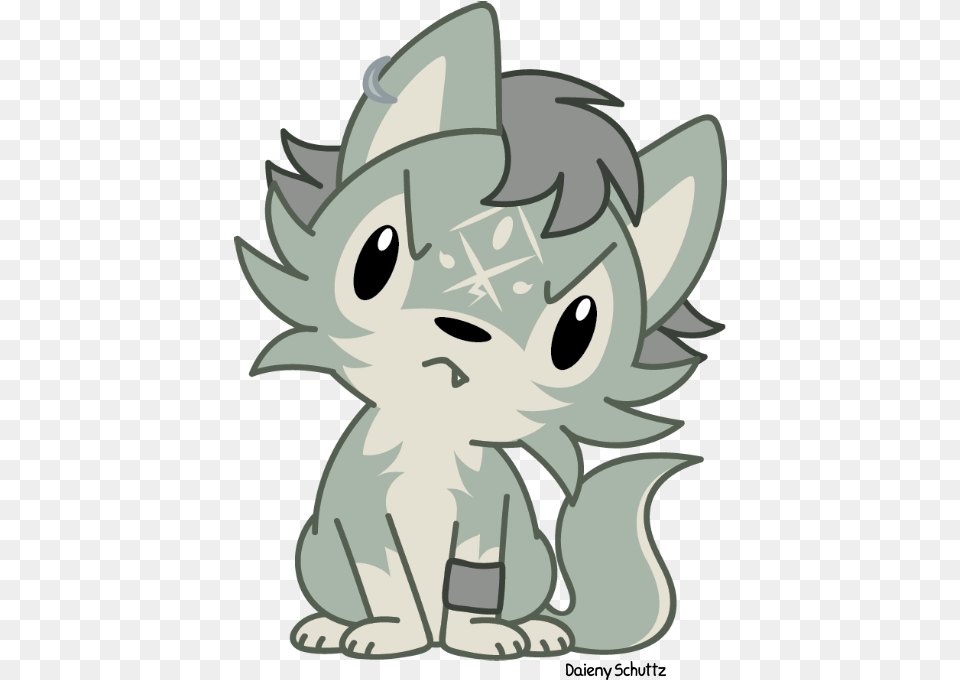 Chibi Wolf Link By Daieny Plu Chibi Wolf Link, Book, Comics, Publication, Ammunition Png Image