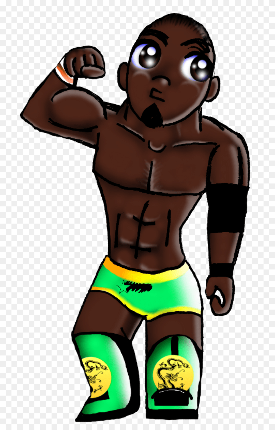 Chibi Wrestlurz, Clothing, Shorts, Baby, Person Free Png Download