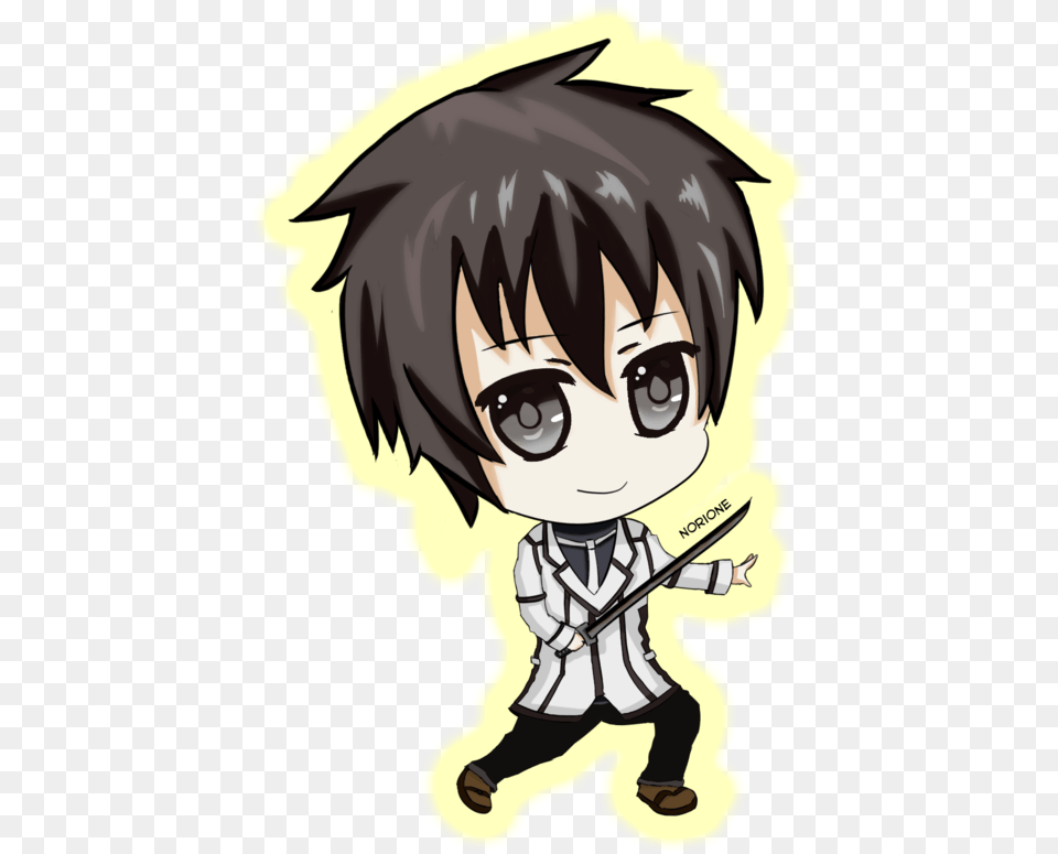 Chibis Drawing Gangster Kurogane Ikki Chibi, Book, Comics, Publication, Baby Free Png