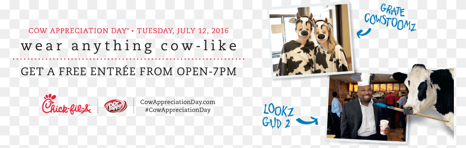 Chic Fil A Cow Appreciation Day 2019, Adult, Man, Male, Person Free Png Download