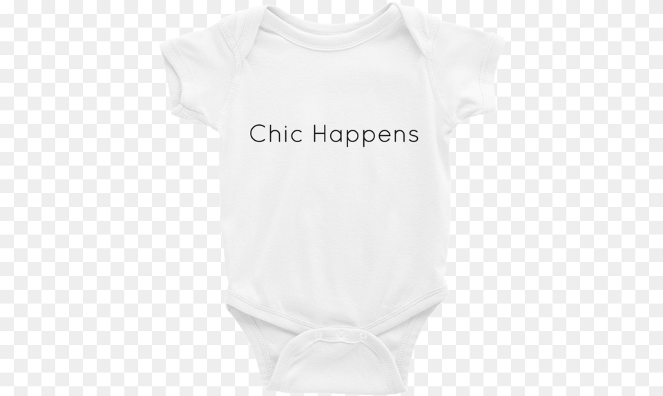 Chic Happens Baby Onesie Infant Bodysuit, Clothing, T-shirt, Undershirt Free Transparent Png