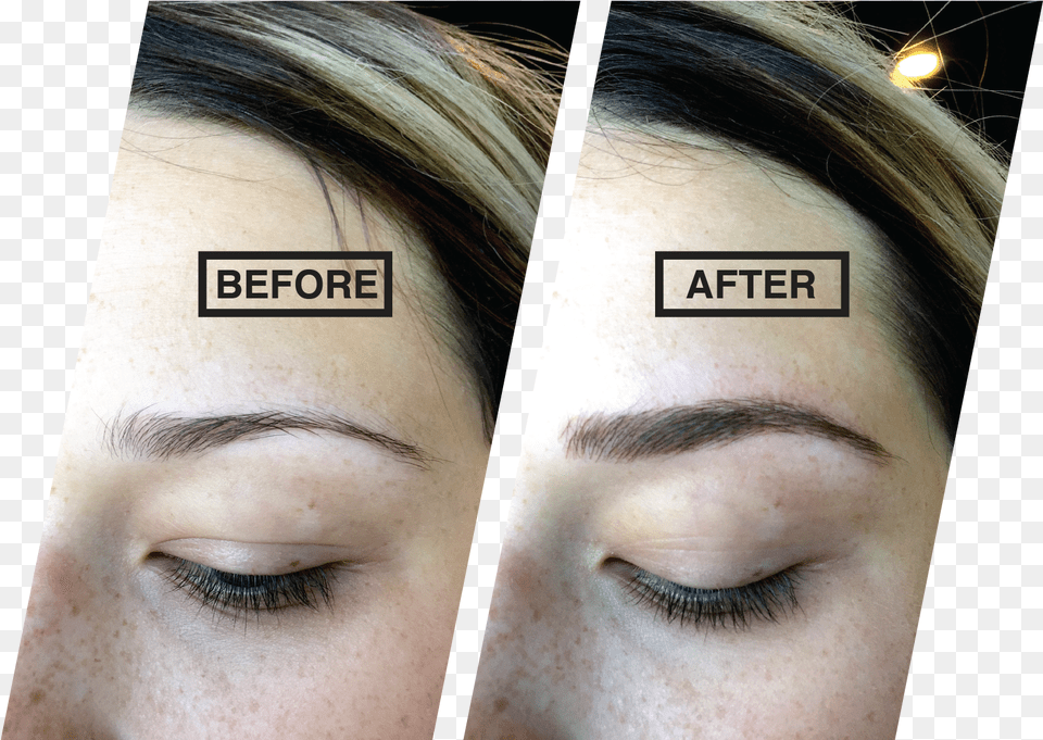Chic Lash Microblading For 550 Microblading Eyebrows Over Time, Art, Collage, Face, Person Png