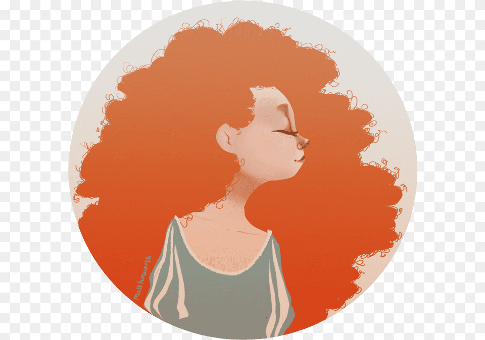 Chic Profiled Merida Disney Princesses Like Youu0027ve Never Merida, Portrait, Face, Photography, Head Free Png Download
