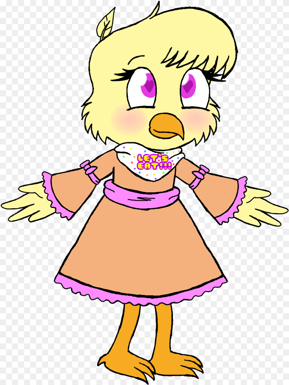 Chica By That Cute Chicken, Baby, Cartoon, Person, Face Free Png