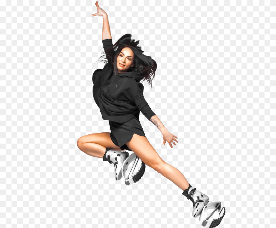 Chica Saltando Kangoo Jumps, Shoe, Clothing, Dancing, Person Free Transparent Png