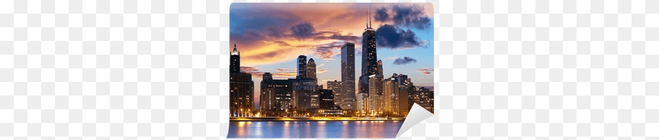 Chicago, Architecture, Urban, Scenery, Outdoors Free Png