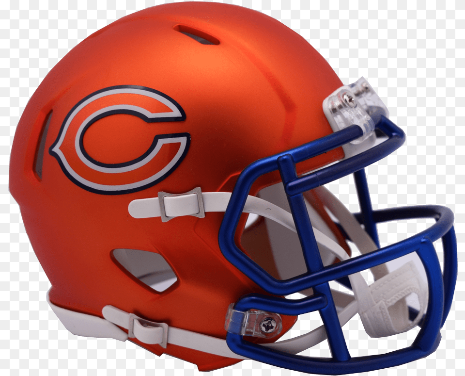 Chicago Bears Blaze Helmet, American Football, Football, Football Helmet, Sport Free Png