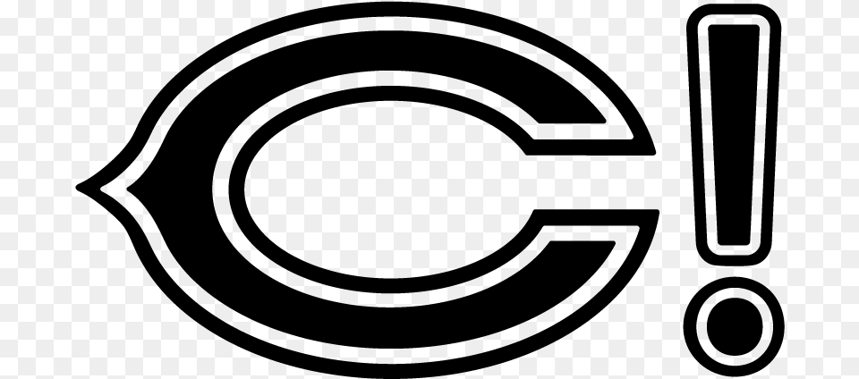 Chicago Bears Clipart Circle, Gray Png Image