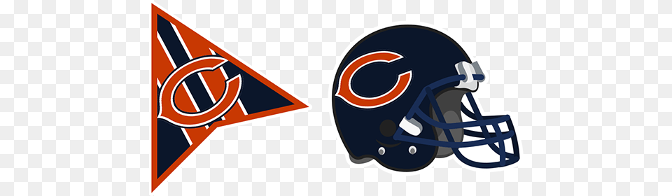 Chicago Bears Cursor U2013 Custom Browser Extension Football Helmet, American Football, Football Helmet, Sport, Person Free Png