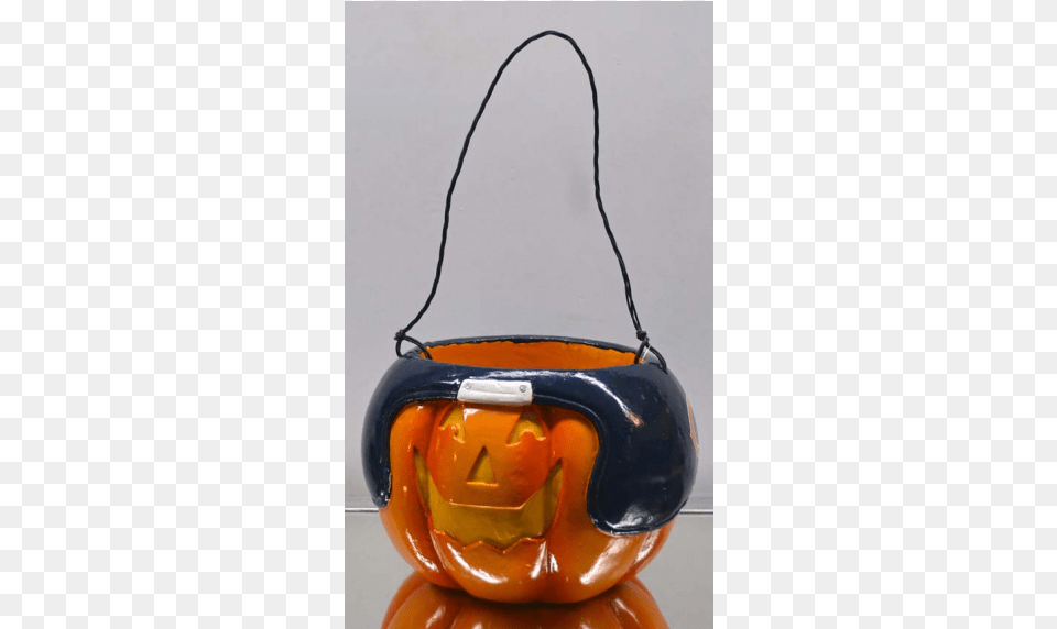 Chicago Bears Halloween Pumpkin Pail Tote Bag, Festival, Jack-o-lantern Png Image