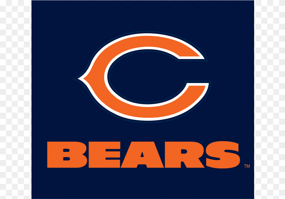 Chicago Bears Iron Ons Chicago Bears Lettering, Logo Free Transparent Png