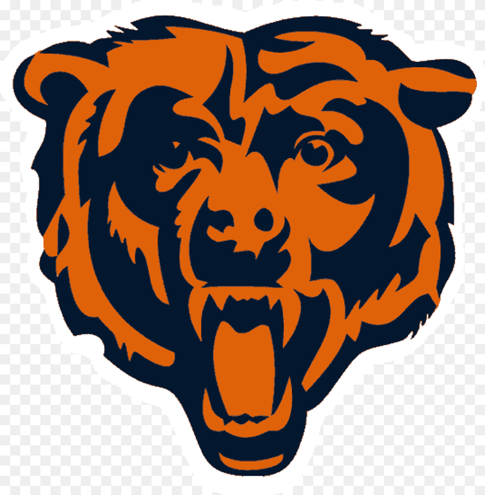 Chicago Bears Logo, Animal, Lion, Mammal, Wildlife Png