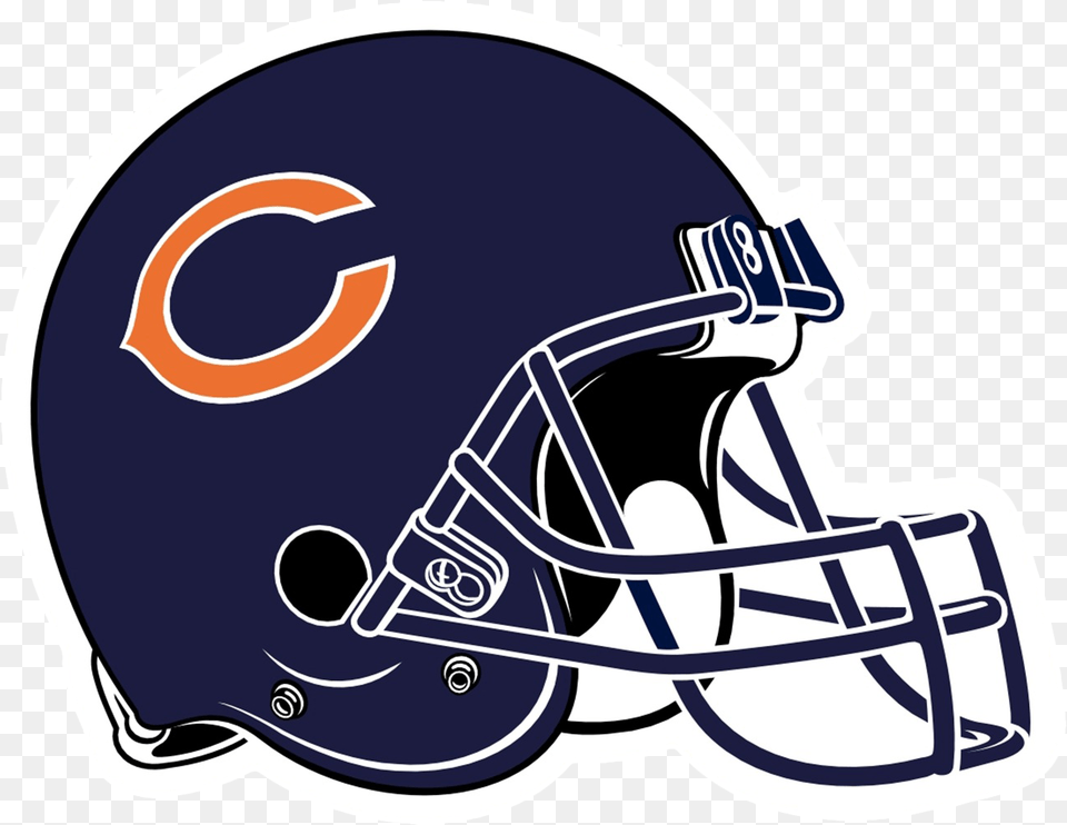 Chicago Bears Logo Jacksonville Jaguars Helmet Logo, American Football, Sport, Football, Football Helmet Free Png